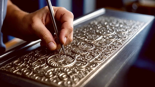 metal engraving