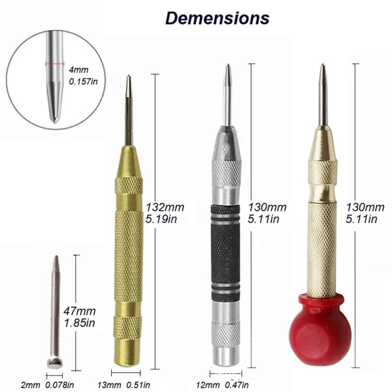 Automatic Impact Center Punch for Metal Marking and Dent Repair, ET-AA33