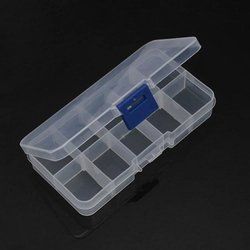 6-28 Compartment Adjustable Plastic Storage Box for Jewelry and Craft Supplies, ET-AA36