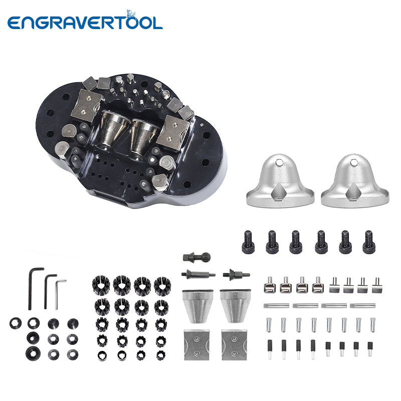 Engraving Block with Ball Vise Accessories, ET-A04CP