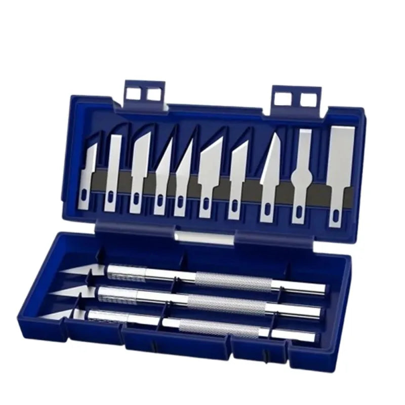 13PCS Precision Craft Knife Set for DIY Art and Paper Cutting Tools, ET-AA37