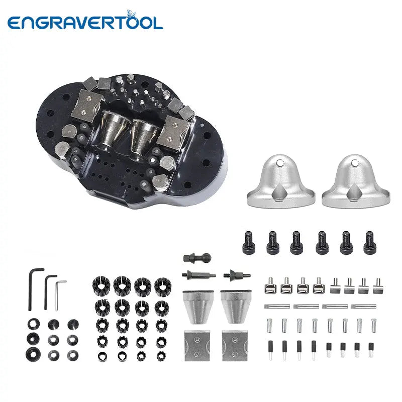 Engraving Block with Ball Vise Accessories, ET-A04CP