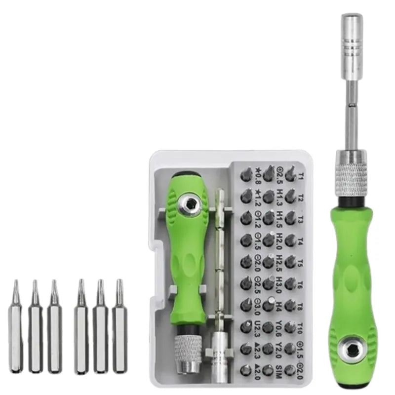 Mini 32-in-1 Precision Magnetic Screwdriver Set for Phone Tablet and Camera Repair, ET-AA38