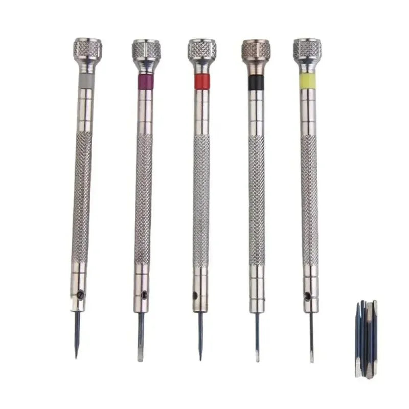 5-Piece Watch Strap Removal Screwdriver Set with Mini Connecting Pins, ET-AA35