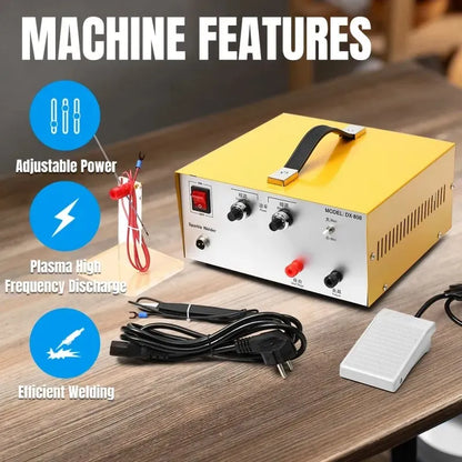 80A Jewelry Spot Welding Machine Pulse for Gold Silver and Platinum, ET-WD04