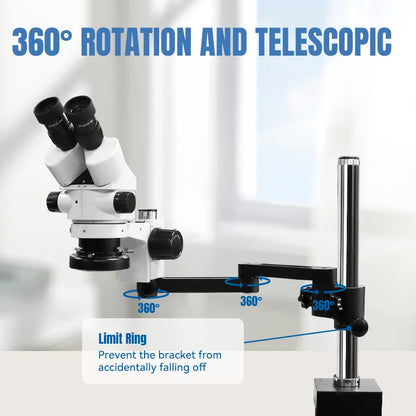 Binocular Stereo Zoom Microscope，ET-MS03A