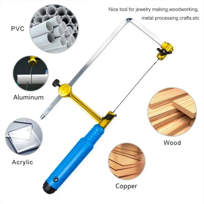 U-Type Adjustable Saw Bow with Wooden Handle, ET-AA60