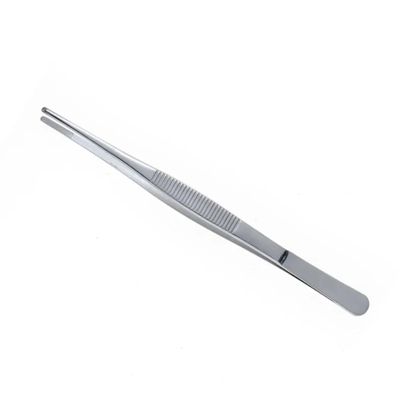 Stainless Steel Medical Tweezers with Thickened Straight and Elbow Tips, ET-AA28