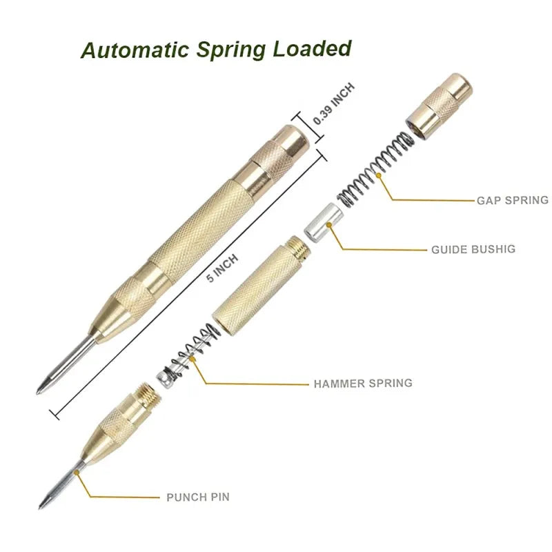 Automatic Impact Center Punch for Metal Marking and Dent Repair, ET-AA33