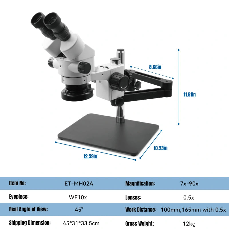 Binocular Stereoscopic Microscope,ET-MH02A