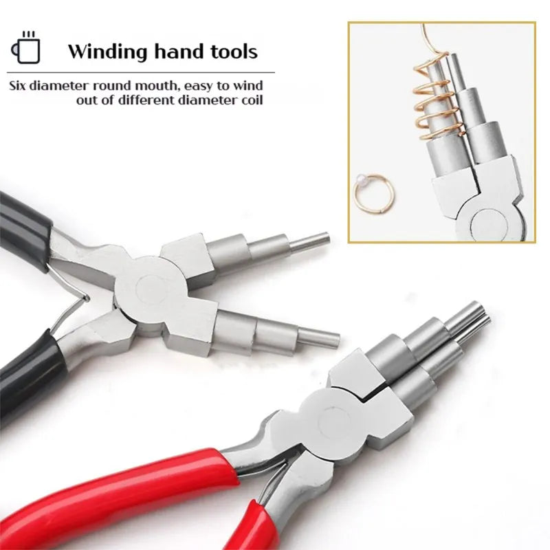 Round Nose Multi-size Pliers for DIY Crafts and Jewelry Making, ET-AA47