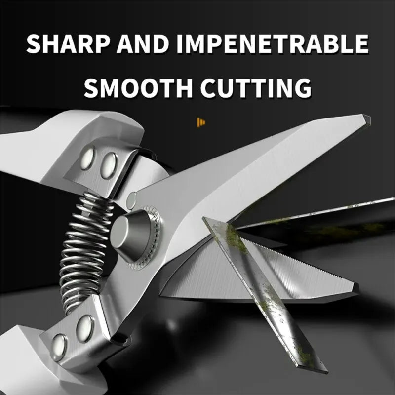  Heavy-Duty Multi-Purpose Metal Shears for Industrial and Home Use, ET-SH11