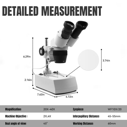 Dual Light Source Stereo Microscope,ET-MS05