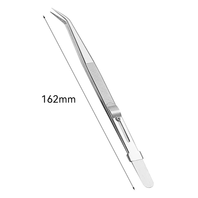 2-Piece Stainless Steel Precision Tweezers for Jewelry, ET-TW15