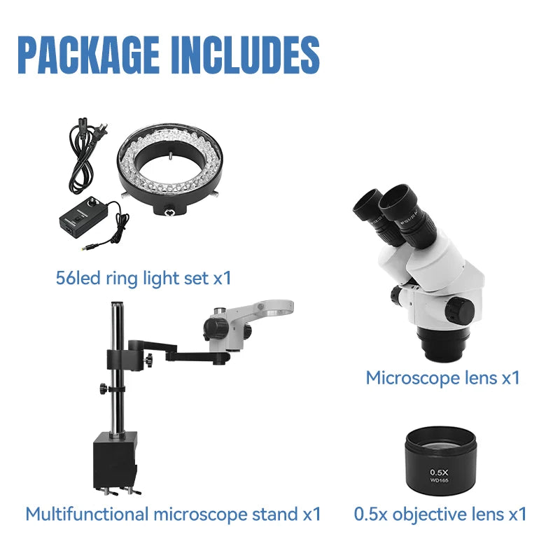 Binocular Stereo Zoom Microscope，ET-MS03A