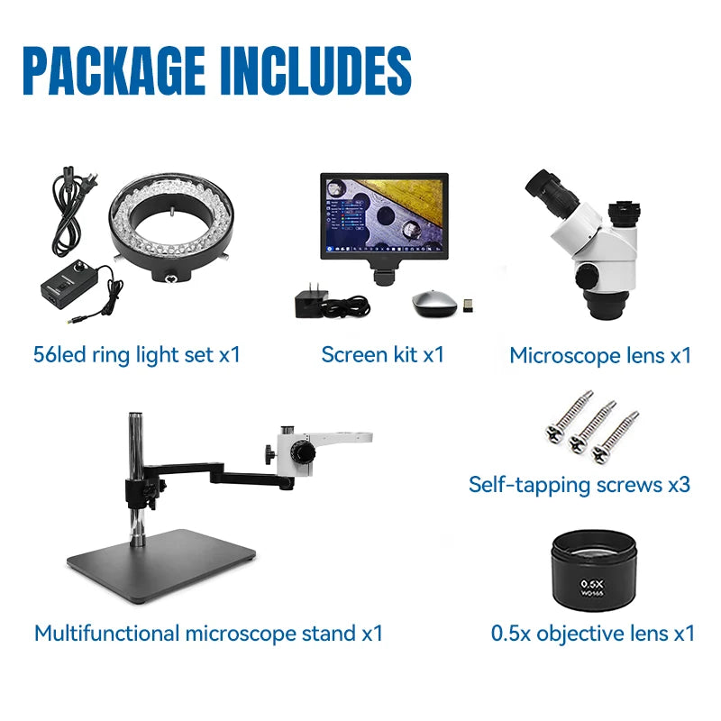 LCD Digital Stereo Microscope,ET-MH02B