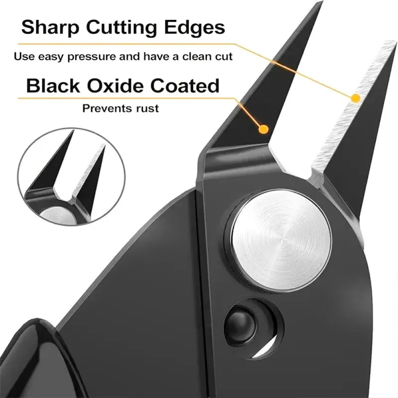 Industrial-Grade Mini Diagonal Pliers for Precision Hardware Repairs, ET-AA22