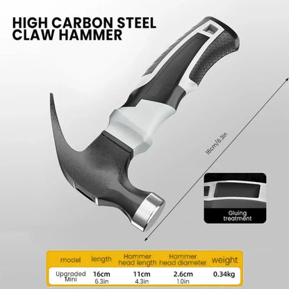 Mini Claw Hammer with Shockproof Non-slip Handle, ET-AA61