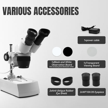 Dual Light Source Stereo Microscope,ET-MS05