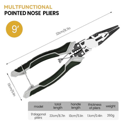 Multi-functional Diagonal Pliers Wire Cutters with Durable Non-slip Grip, ET-AA32