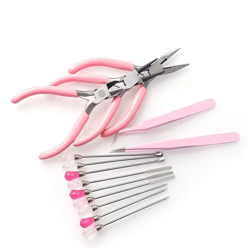 All-in-One Stainless Steel Pliers and Wire Cutter Set for DIY Crafting, ET-FP10