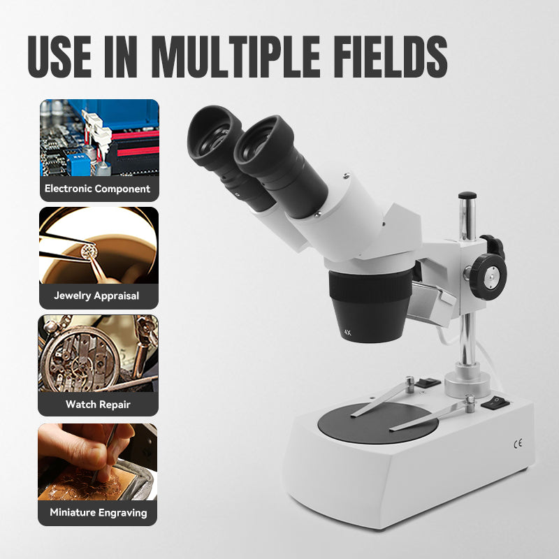 Dual Light Source Stereo Microscope,ET-MS05